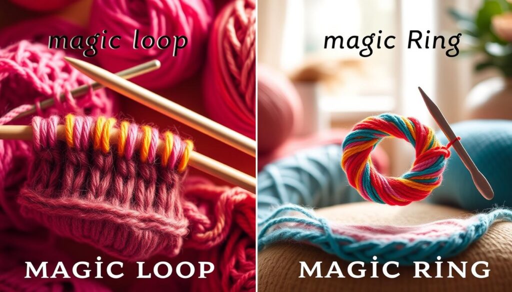 magic loop vs. magic ring