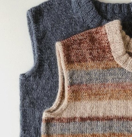 Strikket vest